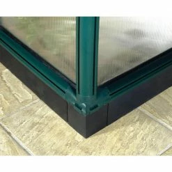 CANOPIA by PALRAM Base Kit 6 ft. x 8 ft. for Eco Grow Greenhouse -Outlet Vasesource Store black canopia by palram greenhouse supplies 702004 c3 1000