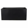 Vasesource Carlo 17.5 in. x 17.5 in. x 39.25 in. Black Fiberglass Rectangular Planter 1 Vasesource Carlo 17.5 in. x 17.5 in. x 39.25 in. Black Fiberglass Rectangular Planter -Outlet Vasesource Store black vasesource plant pots frc181840bl 64 1000