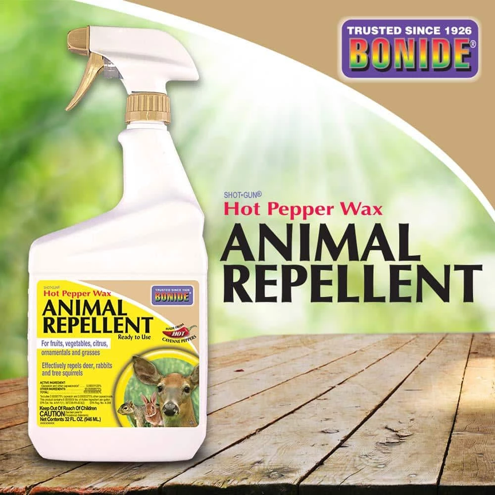 Bonide 32 oz. Hot Pepper Wax Animal Repel Ready-to-Use 7 Bonide 32 oz. Hot Pepper Wax Animal Repel Ready-to-Use - Image 5