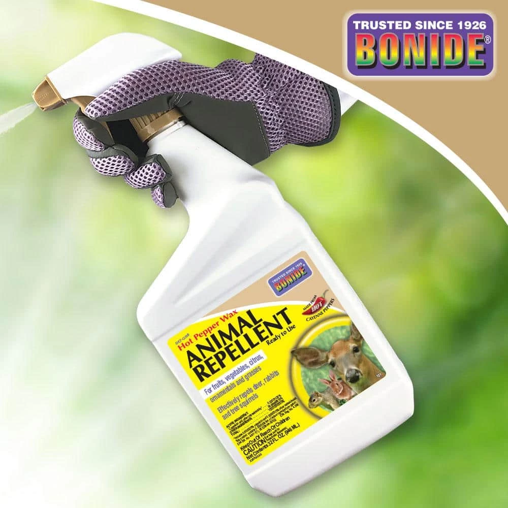 Bonide 32 oz. Hot Pepper Wax Animal Repel Ready-to-Use 8 Bonide 32 oz. Hot Pepper Wax Animal Repel Ready-to-Use - Image 6