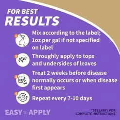 Bonide 16 oz. Liquid Copper Fungicide Concentrate 15 Bonide 16 oz. Liquid Copper Fungicide Concentrate -Outlet Vasesource Store bonide fruit vegetable disease control 811 76 1000