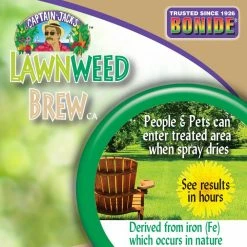 Bonide Captain Jack's Lawnweed Brew CA RTU Gal Battery Powered Wand -Outlet Vasesource Store bonide organic weed killer 26022 1f 1000