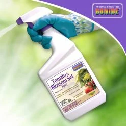 Bonide 32 oz. Tomato and Blossom Set Spray Ready-to-Use -Outlet Vasesource Store bonide plant food fertilizer 544 4f 1000