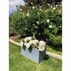 DurX-litecrete Small 23.2 in. x 11.8 in. x 12 in. Cement Lightweight Concrete Modern Long Low Planter 27 DurX-litecrete Small 23.2 in. x 11.8 in. x 12 in. Cement Lightweight Concrete Modern Long Low Planter -Outlet Vasesource Store cement durx litecrete plant pots yf 0104a c60611 76 1000
