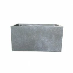 DurX-litecrete Small 23.2 in. x 11.8 in. x 12 in. Cement Lightweight Concrete Modern Long Low Planter 22 DurX-litecrete Small 23.2 in. x 11.8 in. x 12 in. Cement Lightweight Concrete Modern Long Low Planter -Outlet Vasesource Store cement durx litecrete plant pots yf 0104a c60611 c3 1000