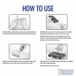 TERRO Refillable Spider and Insect Trap Plus Lure (4-Count) -Outlet Vasesource Store clear terro insect traps t3220 2kit 31 1000