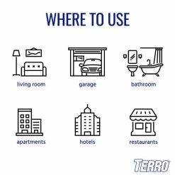 TERRO Refillable Spider and Insect Trap Plus Lure (4-Count) -Outlet Vasesource Store clear terro insect traps t3220 2kit 76 1000