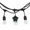 TIKI 36 ft. BiteFighter Outdoor LED String Lights with Proven Mosquito Repellency (1-Pack) -Outlet Vasesource Store clear tiki citronella candles torches 1519024 64 1000