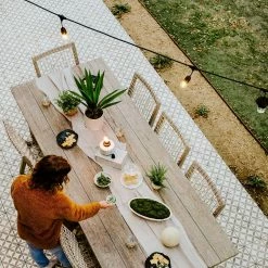 TIKI 36 ft. BiteFighter Outdoor LED String Lights with Proven Mosquito Repellency (1-Pack) -Outlet Vasesource Store clear tiki citronella candles torches 1519024 66 1000