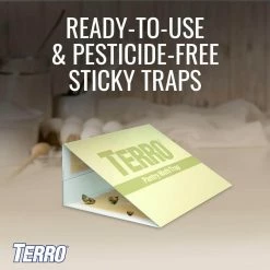 TERRO Non-Toxic Indoor Pantry Moth Trap (2-Count) -Outlet Vasesource Store cream terro insect traps t2900 1f 1000