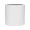 Vasesource Cambridge 20 in. x 20 in. x 20 in. Glossy White Fiberstone Planter