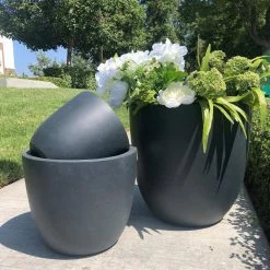 Outlet Vasesource Store -Outlet Vasesource Store granite durx litecrete plant pots yc 0050abc c8 e1 1000