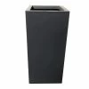 DurX-litecrete Large 13.8 in. x 13.8 in. x 27.8 in. Granite Lightweight Concrete Tall Planter 1 DurX-litecrete Large 13.8 in. x 13.8 in. x 27.8 in. Granite Lightweight Concrete Tall Planter -Outlet Vasesource Store granite durx litecrete plant pots yf 0002c c60121 64 1000