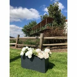 DurX-litecrete Small 23.2 in. x 11.8 in. x 12 in. Granite Lightweight Concrete Modern Long Low Planter 22 DurX-litecrete Small 23.2 in. x 11.8 in. x 12 in. Granite Lightweight Concrete Modern Long Low Planter -Outlet Vasesource Store granite durx litecrete plant pots yf 0104a c60121 44 1000