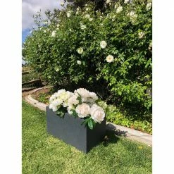 DurX-litecrete Small 23.2 in. x 11.8 in. x 12 in. Granite Lightweight Concrete Modern Long Low Planter 24 DurX-litecrete Small 23.2 in. x 11.8 in. x 12 in. Granite Lightweight Concrete Modern Long Low Planter -Outlet Vasesource Store granite durx litecrete plant pots yf 0104a c60121 76 1000