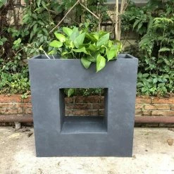 DurX-litecrete 27 in. x 11 in. Granite Concrete Window Boxes & Troughs -Outlet Vasesource Store granite durx litecrete window boxes yf 0059a c60121 40 1000