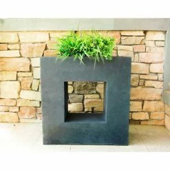 DurX-litecrete 27 in. x 11 in. Granite Concrete Window Boxes & Troughs