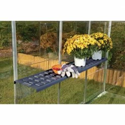 CANOPIA by PALRAM Greenhouse Plastic Shelf- Pack of 2 19 CANOPIA by PALRAM Greenhouse Plastic Shelf- Pack of 2 -Outlet Vasesource Store gray canopia by palram greenhouse supplies 700550 31 1000