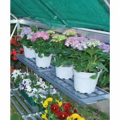 CANOPIA by PALRAM Professional Greenhouse Shelf Kit - Pack of 4 -Outlet Vasesource Store gray canopia by palram greenhouse supplies 702438 4f 1000