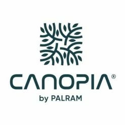 CANOPIA by PALRAM 1500-Watt Portable Splash Resistant Greenhouse Fan Heater with Digital Thermostat and Humidity Sensor -Outlet Vasesource Store gray canopia by palram greenhouse supplies 705777 66 1000