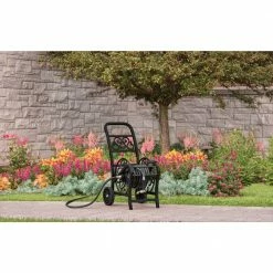 Suncast 200 ft. Decorative Hose Cart -Outlet Vasesource Store gray suncast hose reels mdhc200 31 1000