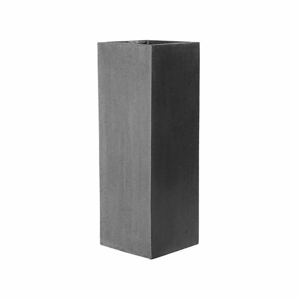 Vasesource Bristol 39 in. x 13.75 in. x 13.75 in. Gray Fiberstone Planter 3 Vasesource Bristol 39 in. x 13.75 in. x 13.75 in. Gray Fiberstone Planter