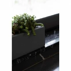 Vasesource Carlo 8 in. x 8 in. x 32 in. Gray Fiberstone Planter 11 Vasesource Carlo 8 in. x 8 in. x 32 in. Gray Fiberstone Planter -Outlet Vasesource Store gray vasesource plant pots carlo8832cm c3 1000