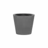 Vasesource Essex 13.75 in. x 15.75 in. x 15.75 in. Gray Fiberstone Planter -Outlet Vasesource Store gray vasesource plant pots essex1416cm 64 1000