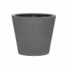 Vasesource Essex 23.75 in. x 26.75 in. x 26.75 in. Gray Fiberstone Planter -Outlet Vasesource Store gray vasesource plant pots essex2426cm 64 1000