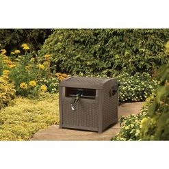 Suncast 225 ft. Smart Track Outdoor Patio Garden Hose Reel Hideaway Storage -Outlet Vasesource Store java suncast hose reels cplsmw200d 31 1000