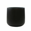 Vasesource Syrah 16 in. x 16 in. x 16 in. Opening Matte Black Round Bottom Fiberglass Planter 2 Vasesource Syrah 16 in. x 16 in. x 16 in. Opening Matte Black Round Bottom Fiberglass Planter -Outlet Vasesource Store matte black vasesource plant pots frbt1717bl 64 1000
