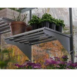 CANOPIA by PALRAM Heavy Duty Greenhouse Shelf Kit- Pack of 4 19 CANOPIA by PALRAM Heavy Duty Greenhouse Shelf Kit- Pack of 4 -Outlet Vasesource Store metallic canopia by palram greenhouse supplies 702437 1f 1000