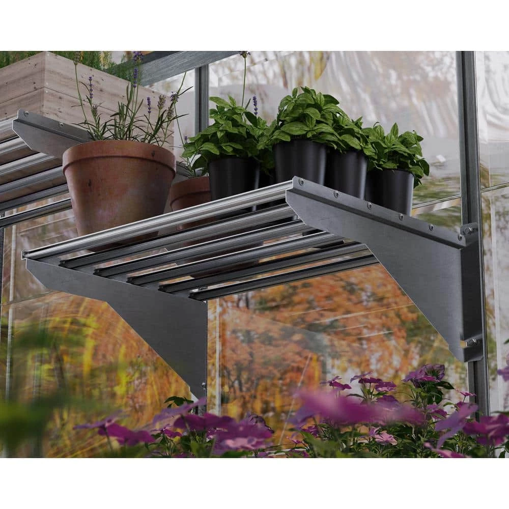 CANOPIA by PALRAM Heavy Duty Greenhouse Shelf Kit- Pack of 4 8 CANOPIA by PALRAM Heavy Duty Greenhouse Shelf Kit- Pack of 4 - Image 7