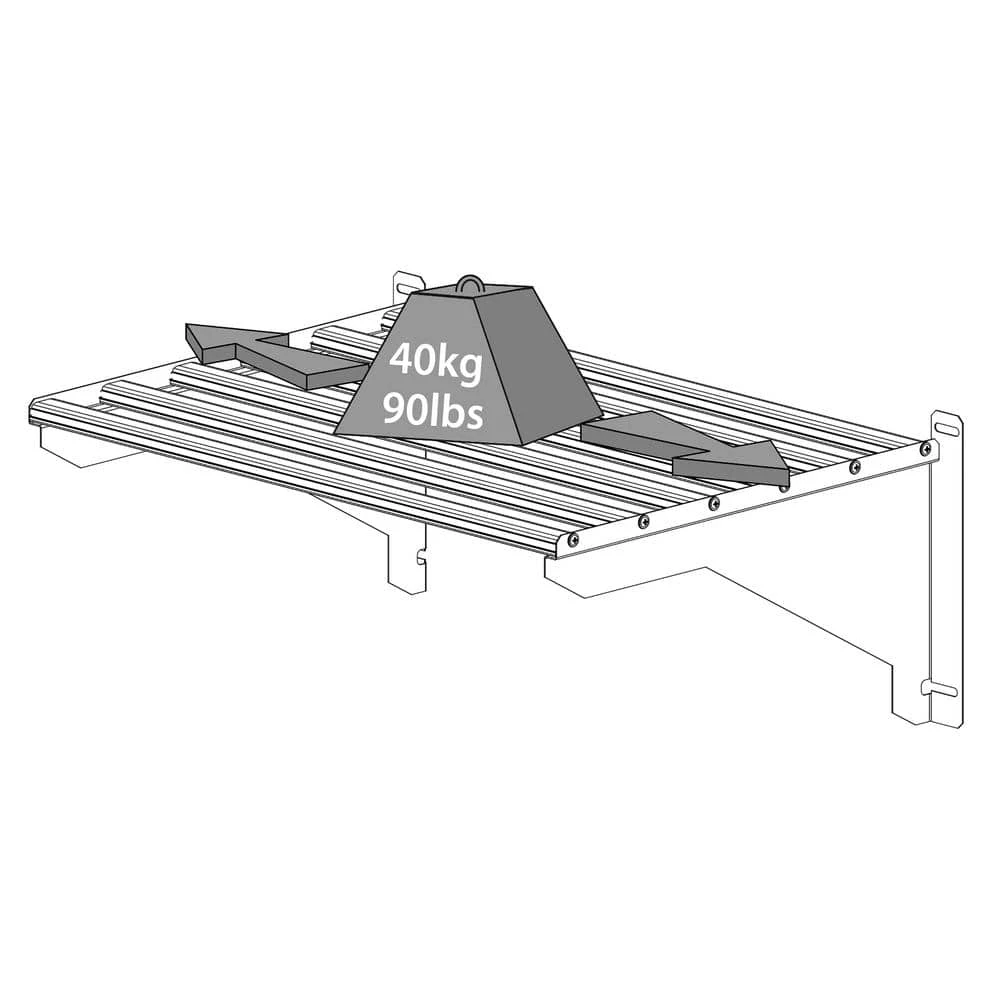 CANOPIA by PALRAM Heavy Duty Greenhouse Shelf Kit- Pack of 4 10 CANOPIA by PALRAM Heavy Duty Greenhouse Shelf Kit- Pack of 4 - Image 9