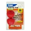 TERRO Indoor Fruit Fly Trap (2-Count) -Outlet Vasesource Store red terro insect traps t2502 64 1000