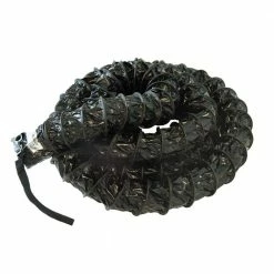 Rubber-Cal 20 in. D x 25 ft. Coil Flexible Ducting Air Ventilator Black -Outlet Vasesource Store rubber cal flexible ductwork 01 188 20 44 1000