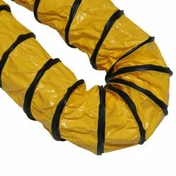Rubber-Cal 6 in. I.D. x 25 ft. Air Ventilator Heavy-Duty Flexible Ventilation Hose -Outlet Vasesource Store rubber cal flexible ductwork 01 192 6 44 1000
