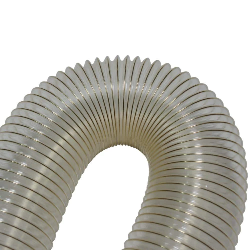 Rubber-Cal 1 in. D x 25 ft. PVC Coil General Purpose Flexible Ducting in Clear 4 Rubber-Cal 1 in. D x 25 ft. PVC Coil General Purpose Flexible Ducting in Clear - Image 2