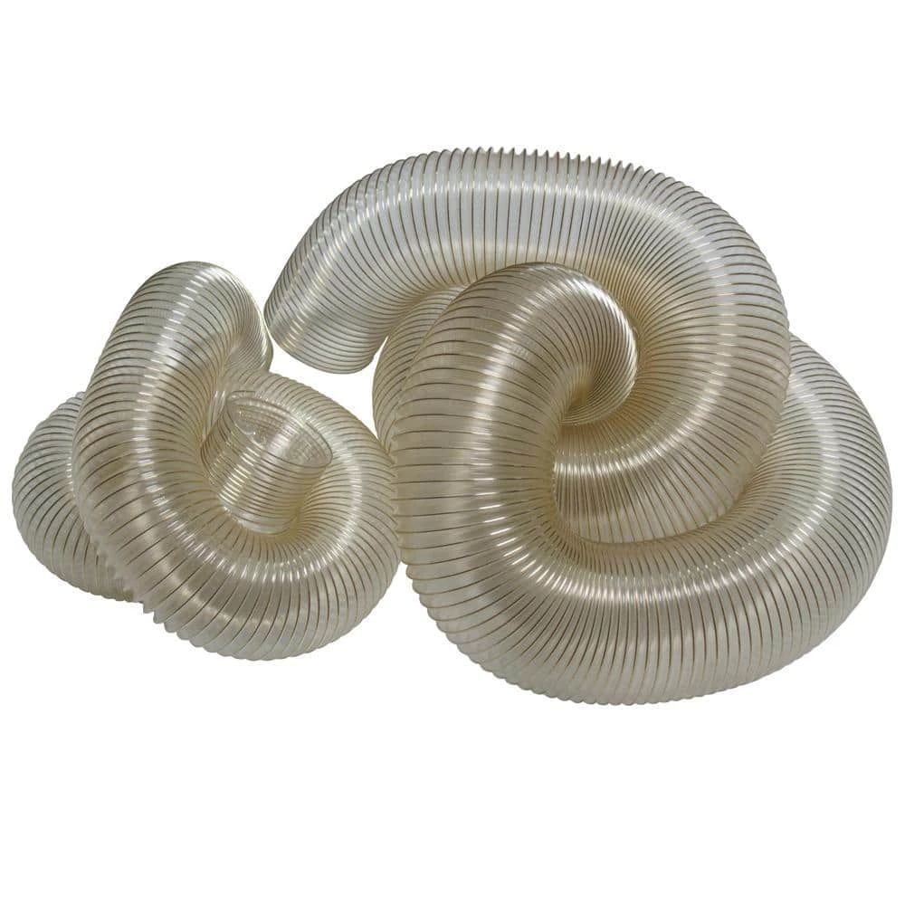Rubber-Cal 1 in. D x 25 ft. PVC Coil General Purpose Flexible Ducting in Clear 8 Rubber-Cal 1 in. D x 25 ft. PVC Coil General Purpose Flexible Ducting in Clear - Image 6
