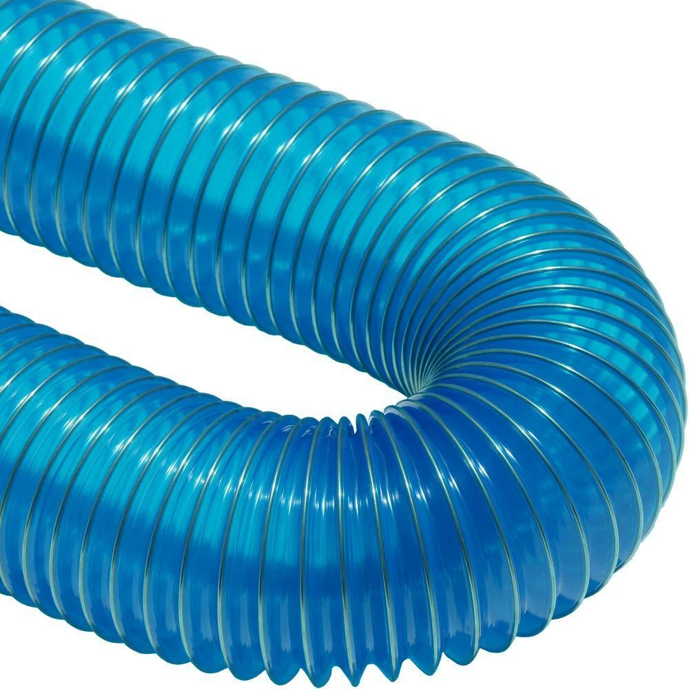 Rubber-Cal 1.5 in. D x 25 ft. PVC Flexduct Coil Flexible Ducting in Blue 5 Rubber-Cal 1.5 in. D x 25 ft. PVC Flexduct Coil Flexible Ducting in Blue - Image 3