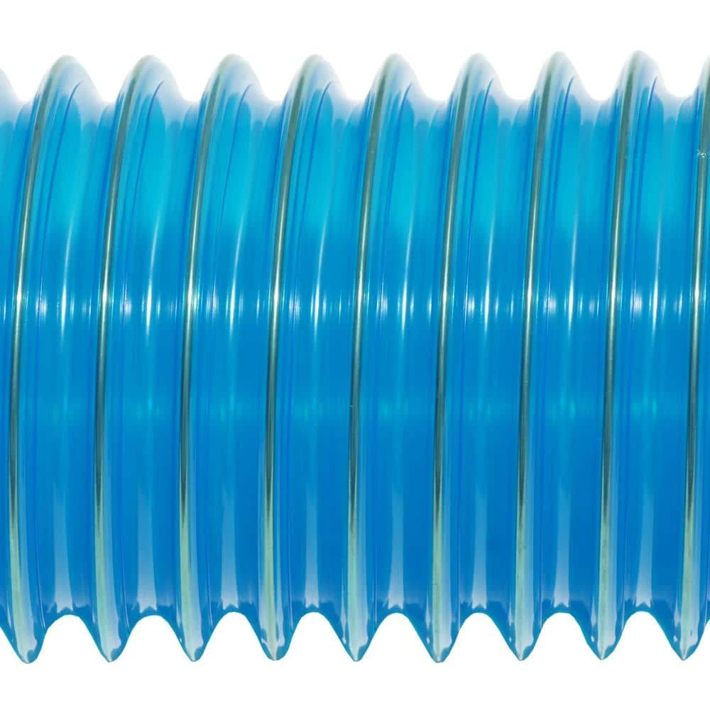 Rubber-Cal 2.5 in. D x 12 ft. PVC Flexduct Coil Flexible Ducting in Blue 8 Rubber-Cal 2.5 in. D x 12 ft. PVC Flexduct Coil Flexible Ducting in Blue - Image 6