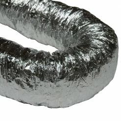 Rubber-Cal 4 in. I.D. x 25 ft. HVAC Ventilation-Flexible Duct -Outlet Vasesource Store rubber cal flexible ductwork 01 225 4 4f 1000