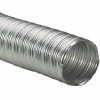 Rubber-Cal "Aluminum Flex 400" Hi-Temp Flexible Ventilation Duct Hose - 5 in. ID x 5 ft.