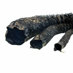 Rubber-Cal 6 in. D x 25 ft. Air Ventilator Coil Flexible Ducting Black -Outlet Vasesource Store rubber cal flexible ductwork 23 188 06 25 fa 1000