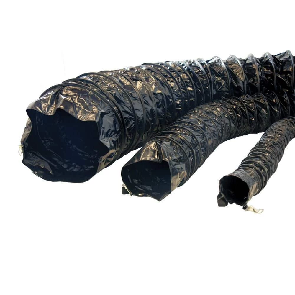 Rubber-Cal 8 in. D x 25 ft. Coil Flexible Ducting Air Ventilator Black 8 Rubber-Cal 8 in. D x 25 ft. Coil Flexible Ducting Air Ventilator Black - Image 6