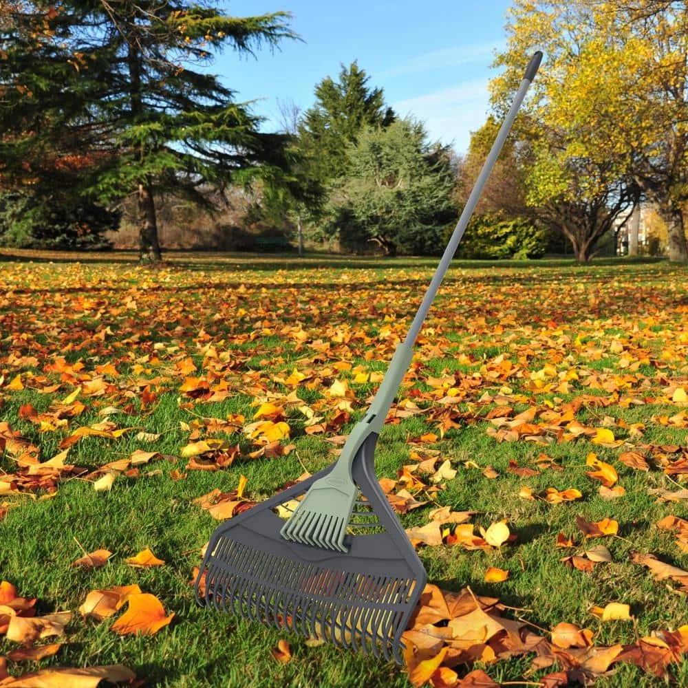 Suncast 26 in. Poly Double Tine Leaf Rake with Detachable Hand Rake 10 Suncast 26 in. Poly Double Tine Leaf Rake with Detachable Hand Rake - Image 8