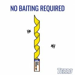TERRO Fly Magnet Sticky Paper Fly Trap (8-Count) -Outlet Vasesource Store tan terro insect traps t518 1f 1000