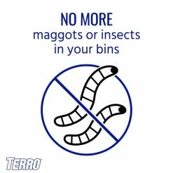 TERRO Garbage Guard Outdoor Trash Can Insect Killer -Outlet Vasesource Store terro bug killer spray t800 c3 1000