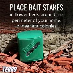 TERRO Outdoor Liquid Ant Killer Bait Stakes (8-Count) -Outlet Vasesource Store terro insect bait stations t1812 76 1000