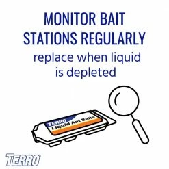 TERRO Indoor Liquid Ant Killer Baits (3-Pack) 13 TERRO Indoor Liquid Ant Killer Baits (3-Pack) -Outlet Vasesource Store terro insect bait stations t300 3kit 1d 1000